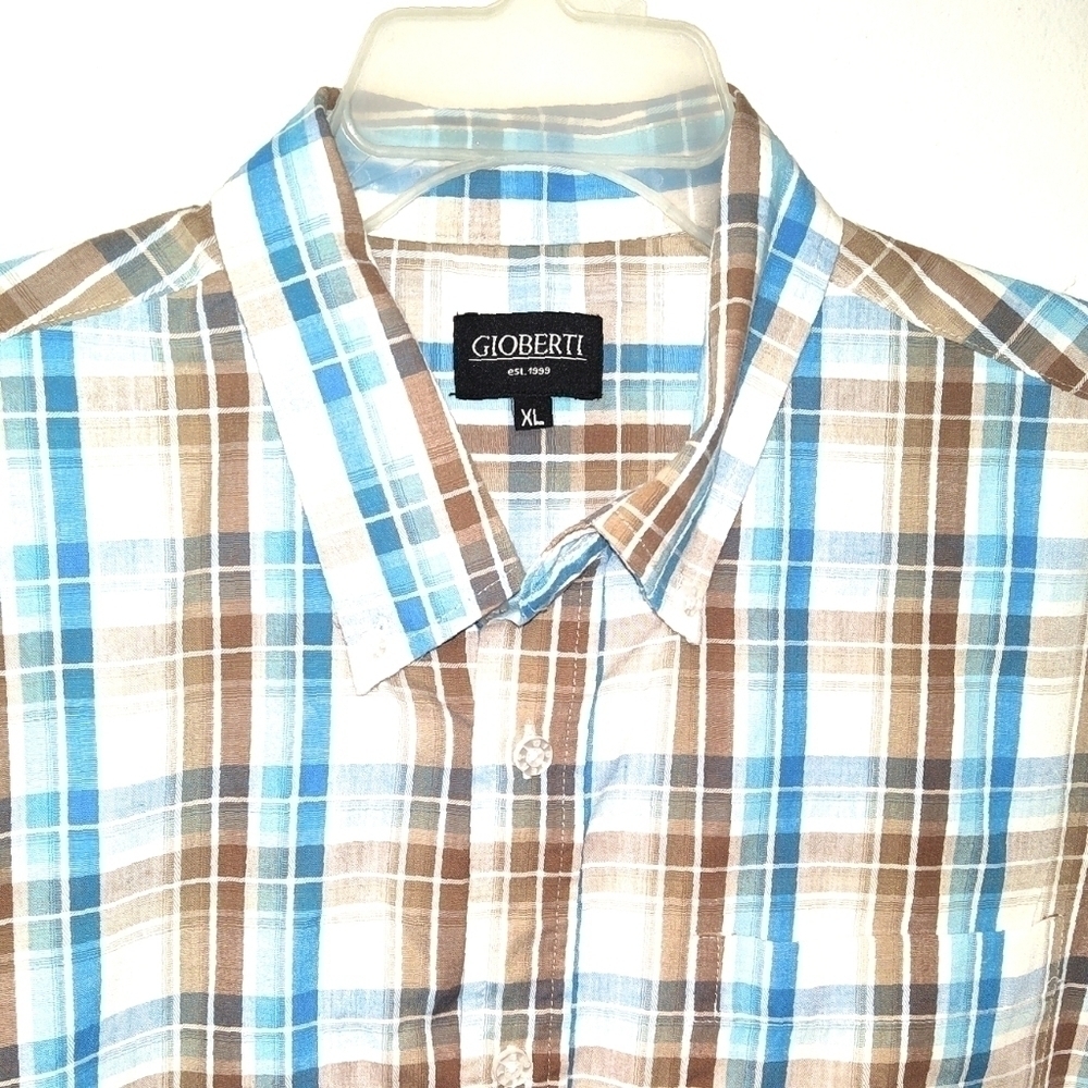Gioberti short sleeves causal shirt Size: XL - Picture 3 of 4